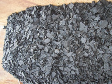 Lough na Minna treatment plant, waste from the treatment